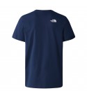 THE NORTH FACE - T-shirt Woodcut bleu marine