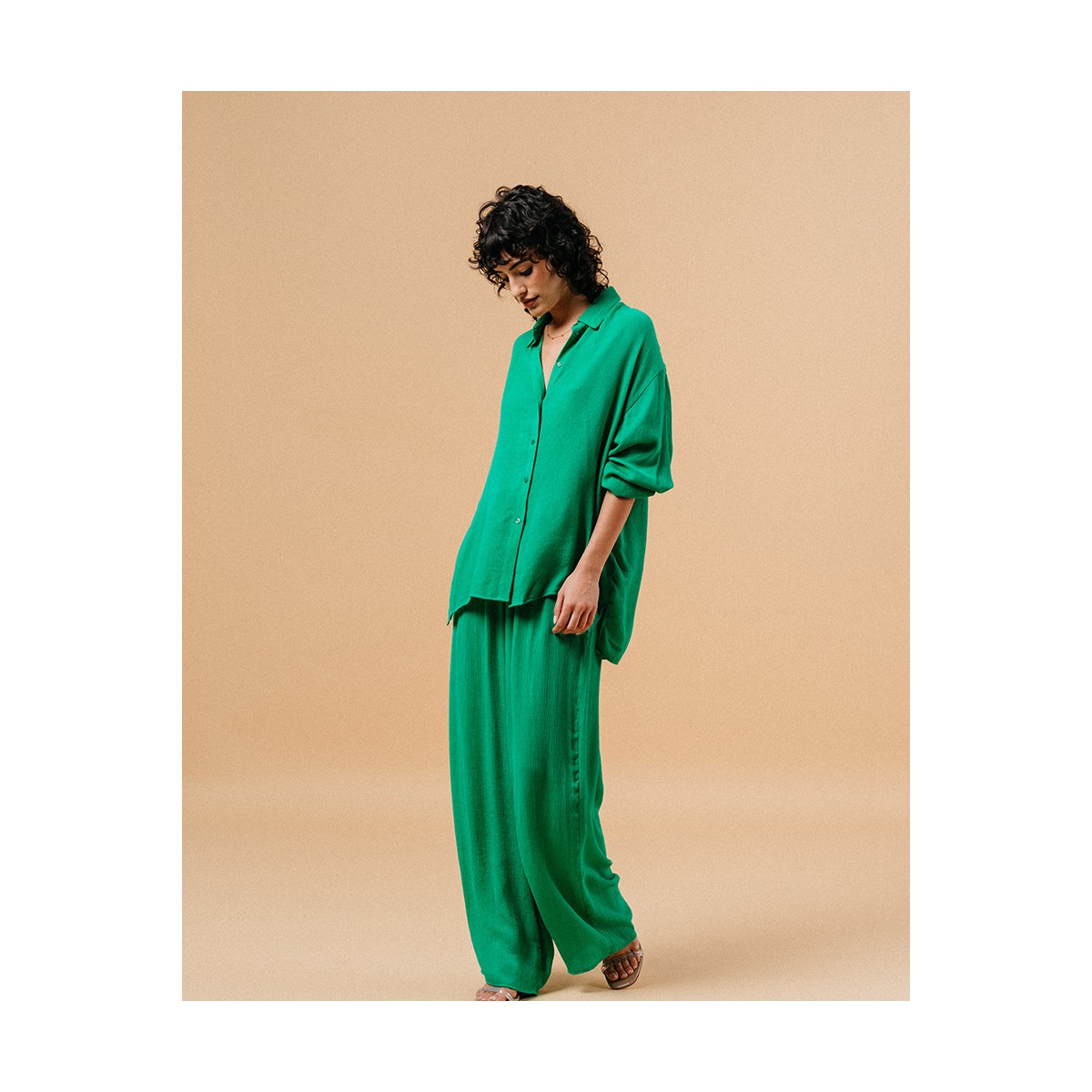 Grace et Mila - Chemise verte