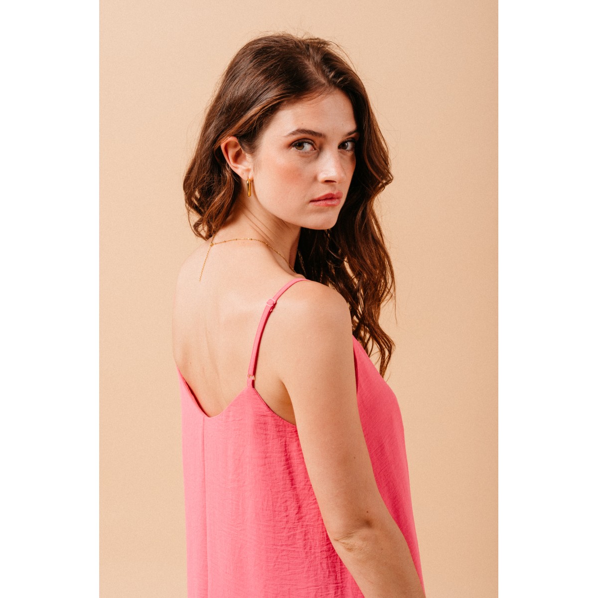 Grace et Mila - Robe rose courte