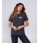 Salty Crew - T-shirt oversize gris femme