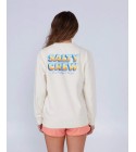 Salty Crew - Sweat crème pour femme