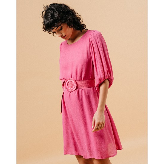 Grace et Mila - Ceinture élastique rose 2