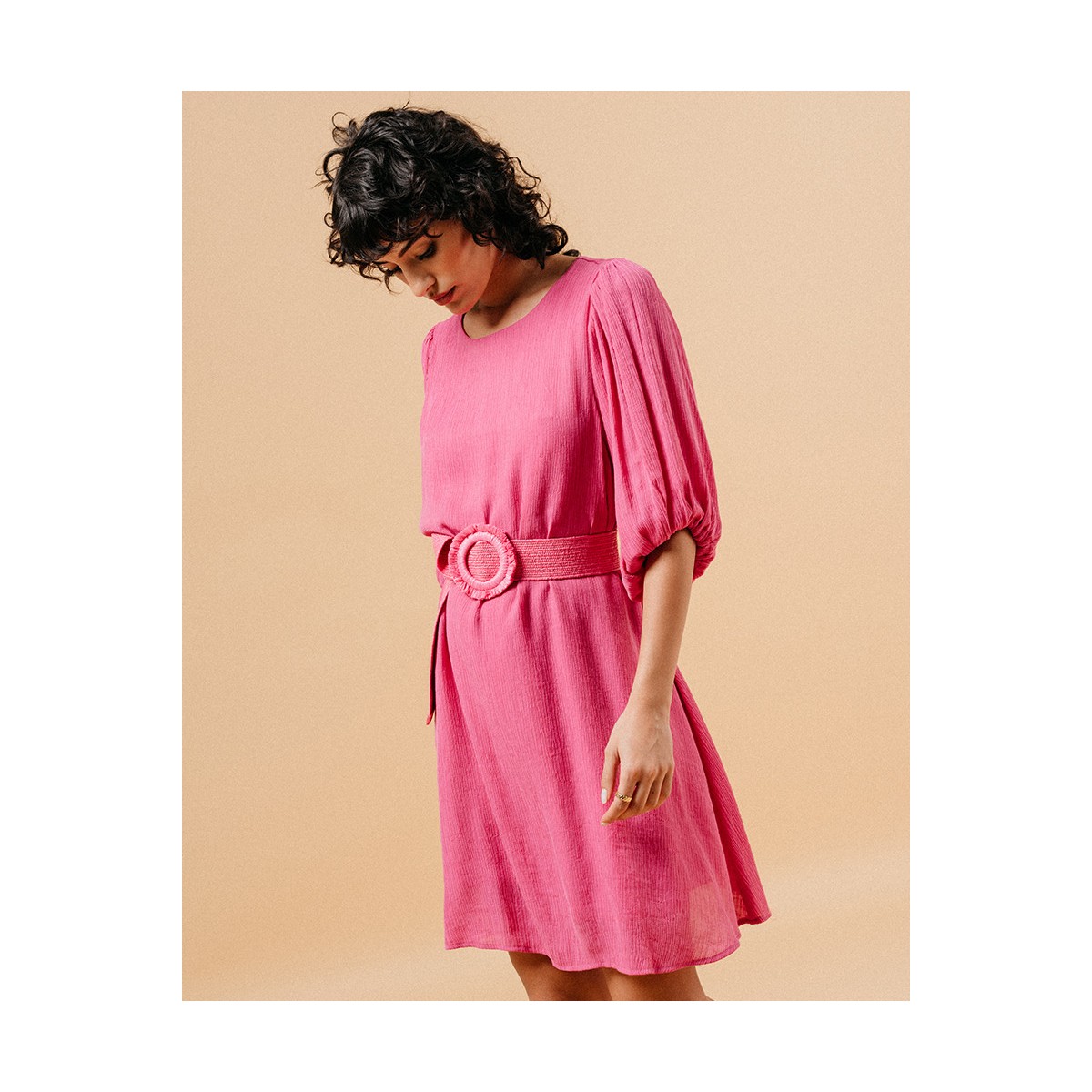 Grace et Mila - Ceinture élastique rose