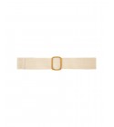 Grace et Mila - Ceinture élastique beige