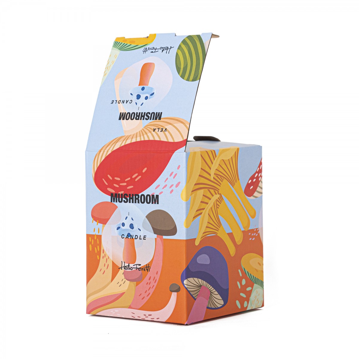 Helio Ferretti - Bougie champignon dégradé