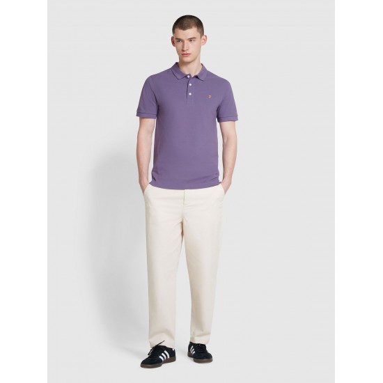 FARAH - Polo violet 2