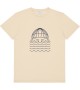 Bask in the sun - T-shirt crème To the sea