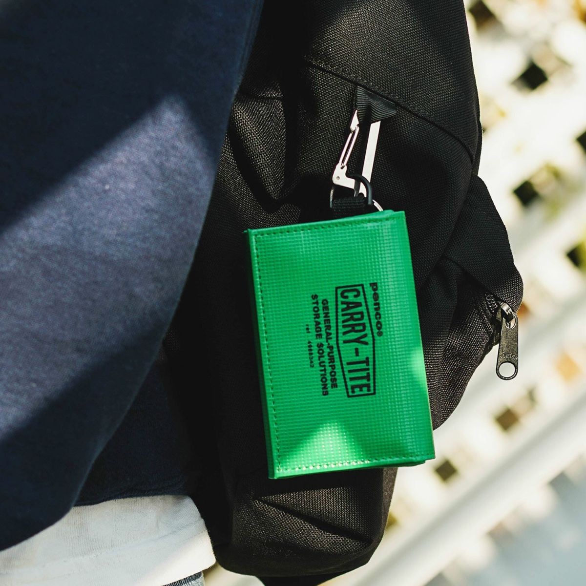 Penco - Portefeuille Carry-Tite bleu ciel