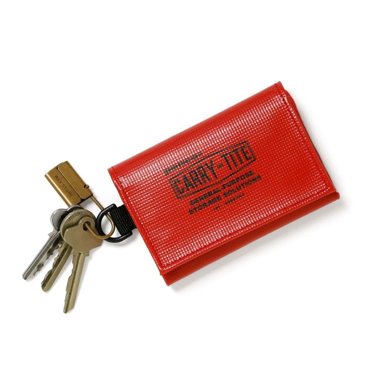 Penco - Portefeuille en bâche orange