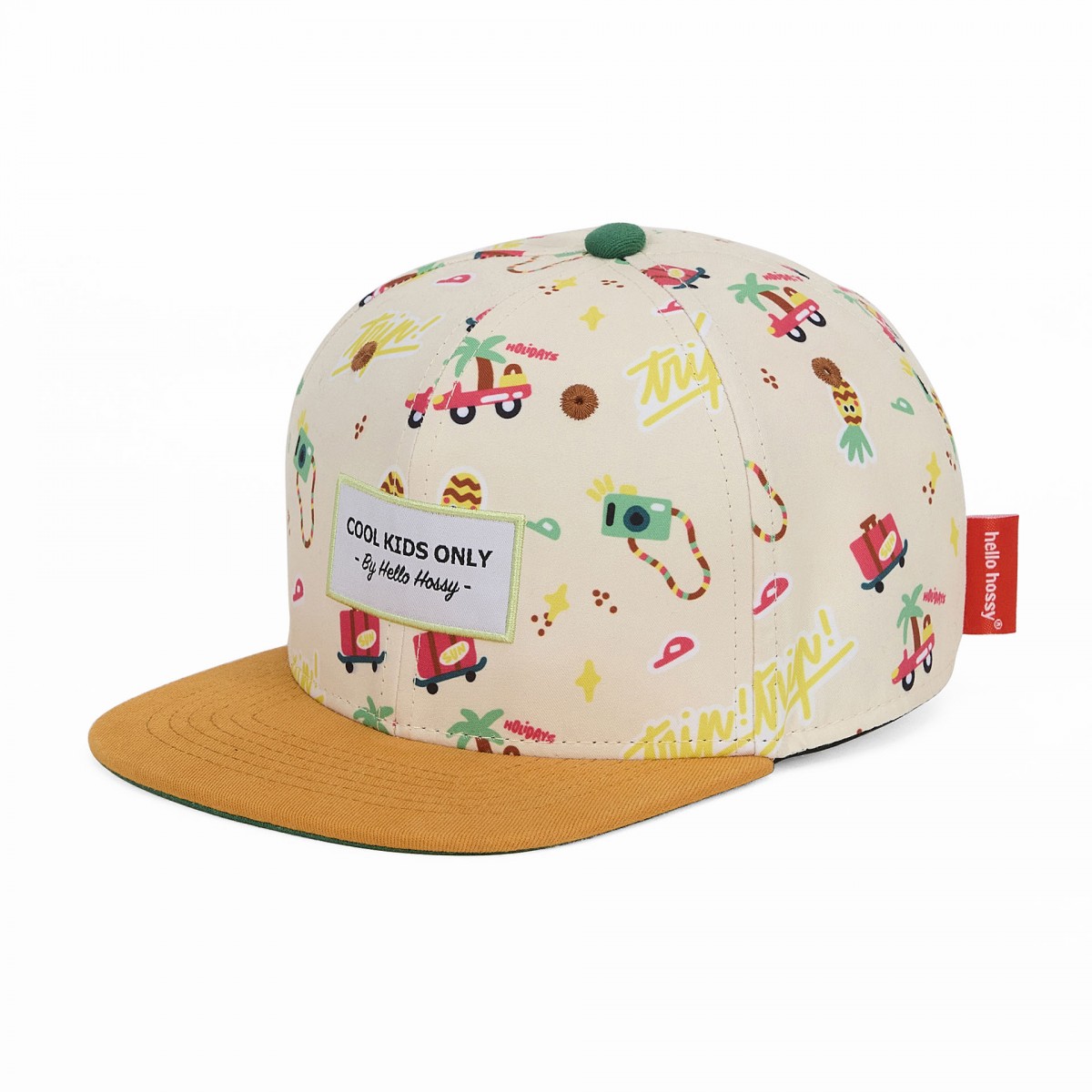 Hello Hossy - Casquette enfant motif cool trip
