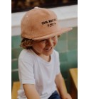 Hello Hossy - Casquette enfant en velours vieux rose