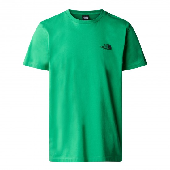 THE NORTH FACE - T-shirt Simple Dome vert