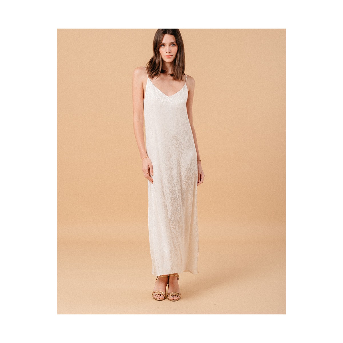 Grace et Mila - Robe longue écru