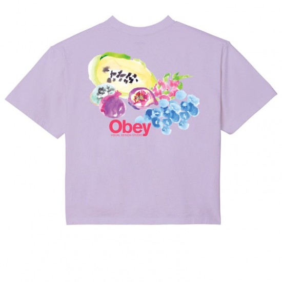 OBEY - T-shirt lilas
