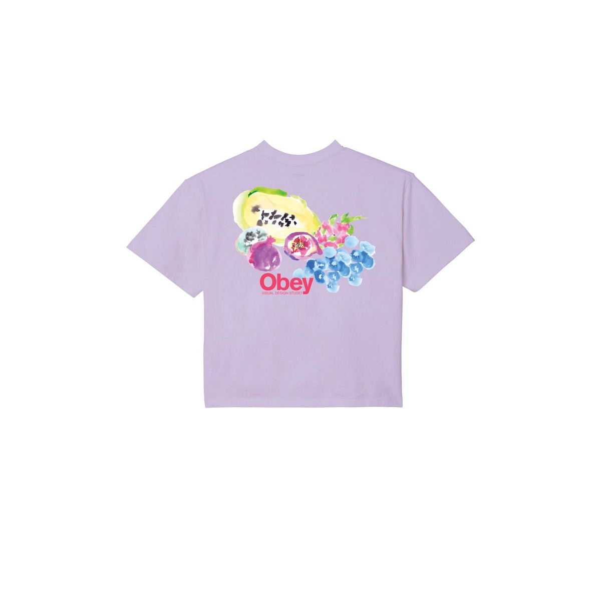 OBEY - T-shirt lilas