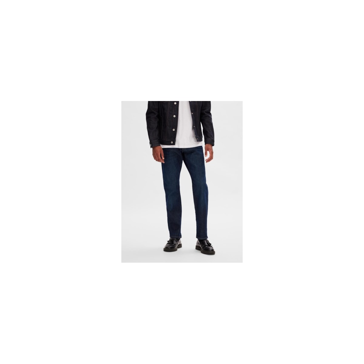 Selected homme - Jeans regular bleu denim