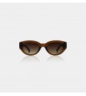 AK Sunnies - Lunettes de soleil marron écailles