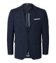 Selected - Blazer en lin bleu marine homme