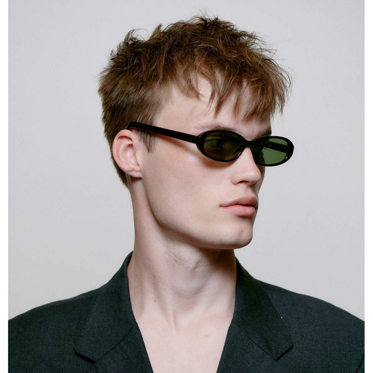 AK Sunnies - Lunettes de soleil marron écailles