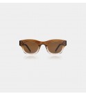 AK Sunnies - Lunettes de soleil écailles marron