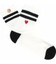 Cabaia - Chaussettes femme blanches