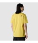 THE NORTH FACE - T-shirt jaune pour homme