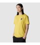 THE NORTH FACE - T-shirt jaune pour homme