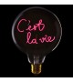 MITB - Ampoule LED à message "Love" rouge