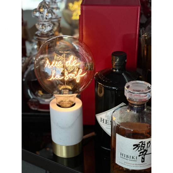 MITB - Ampoule LED à message "Lovely Day" ambre