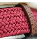 BillyBelt - Ceinture élastique tressée brique
