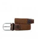 BillyBelt - Ceinture élastique tressée caramel