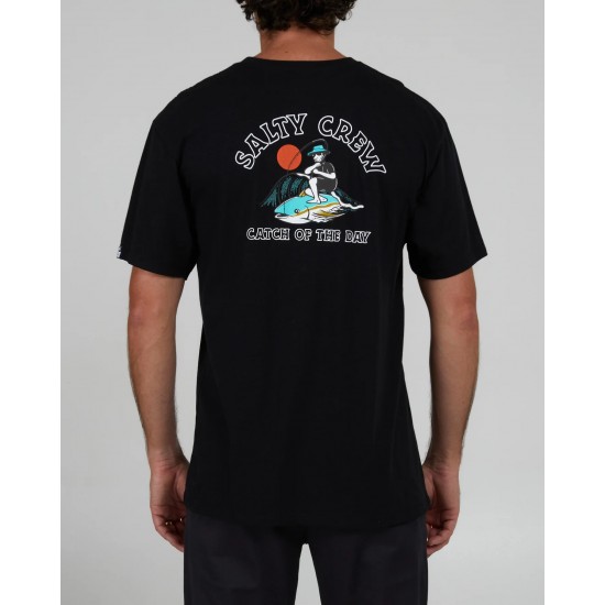 Salty Crew - T-shirt noir