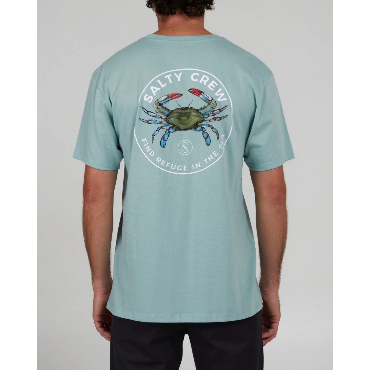 Salty Crew - T-shirt bleu clair