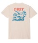 OBEY - T-shirt crème