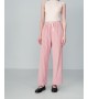 Grace et Mila - Pantalon en velours rose