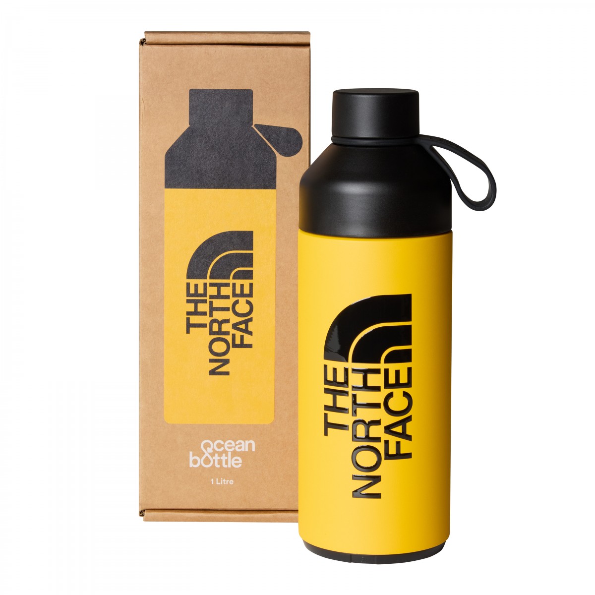 The North Face - Gourde isotherme 1L jaune