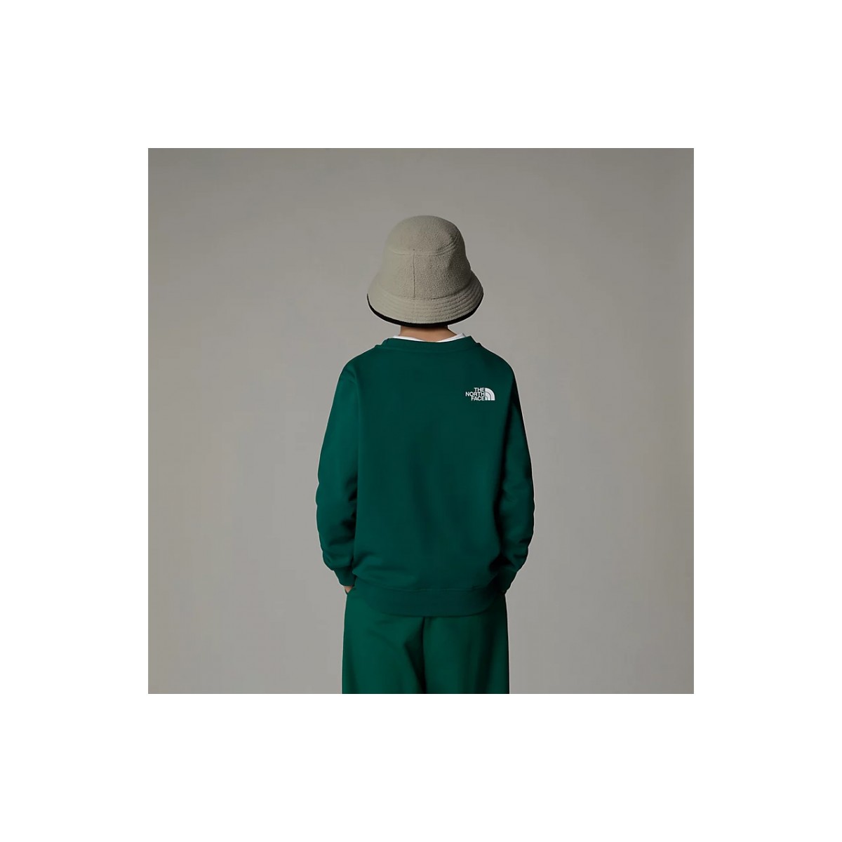 THE NORTH FACE - Sweat enfant vert