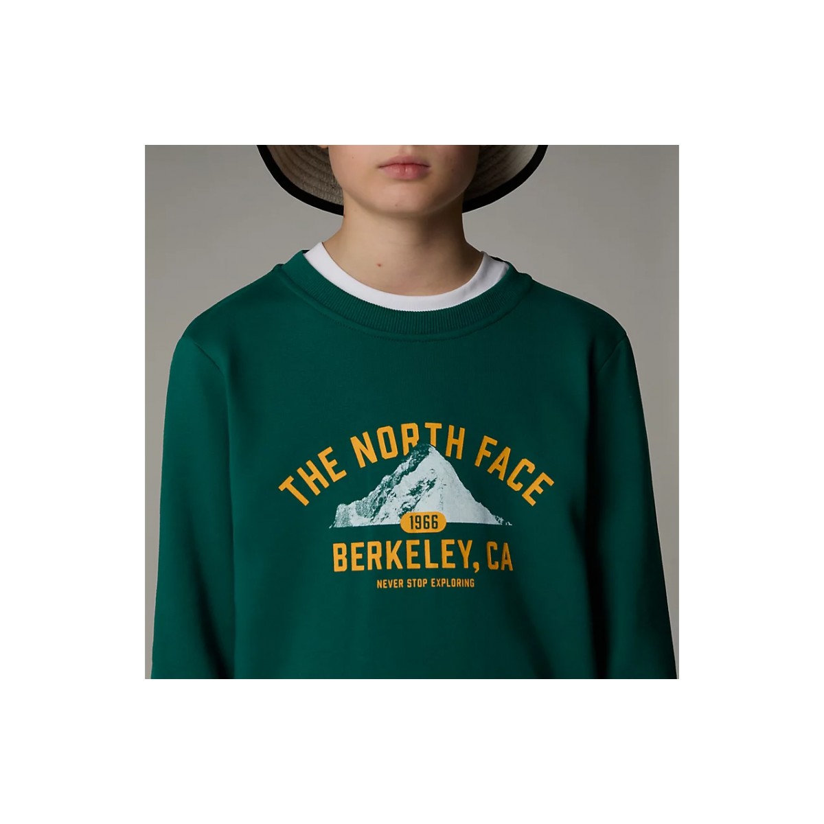 THE NORTH FACE - Sweat enfant vert