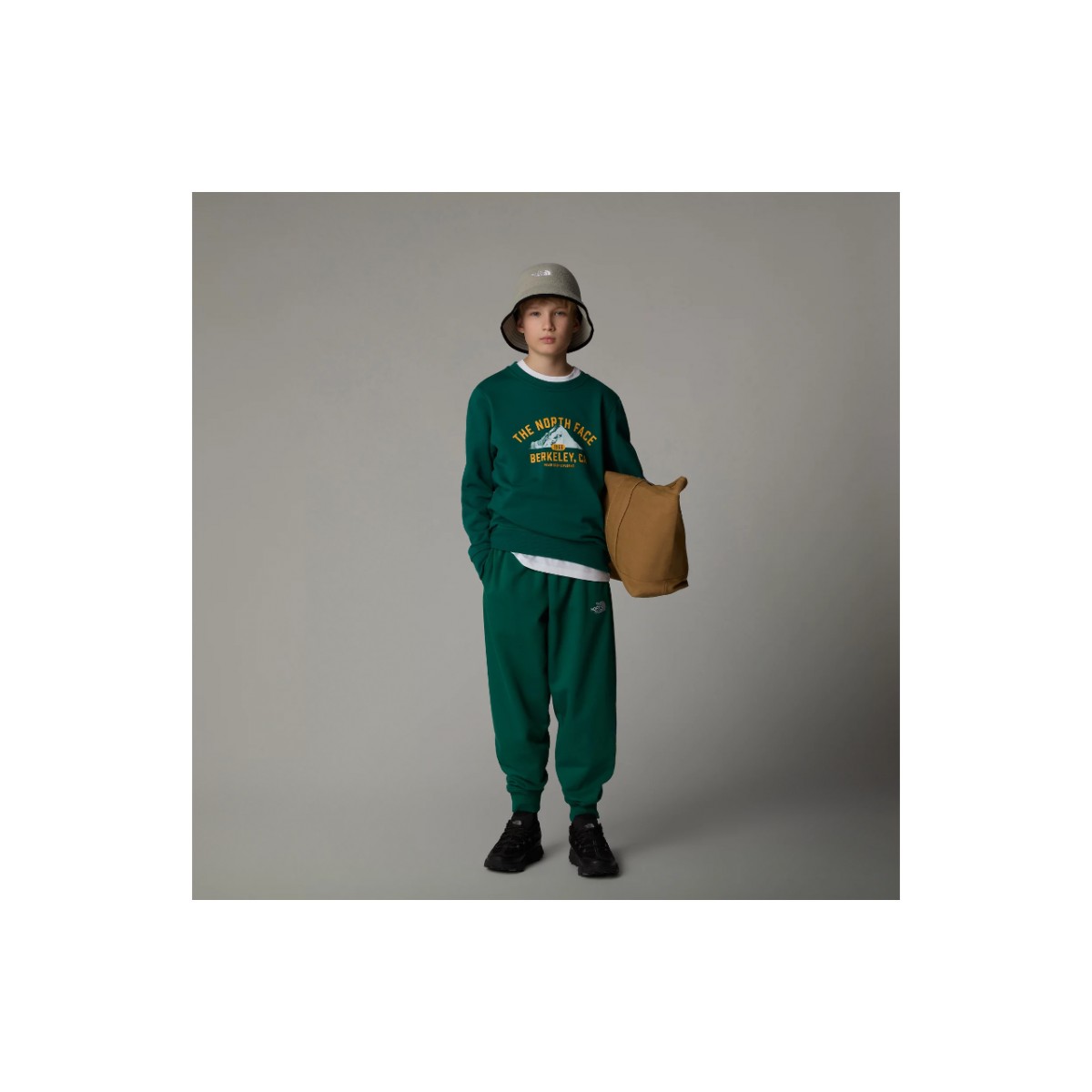 THE NORTH FACE - Sweat enfant vert