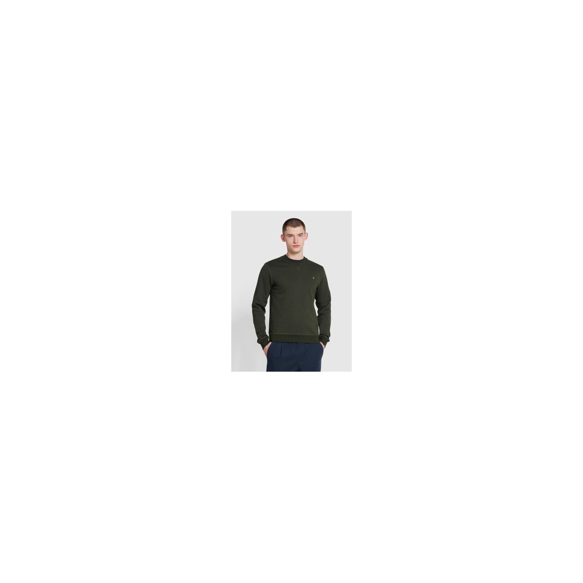 FARAH - Sweat-shirt vert foncé