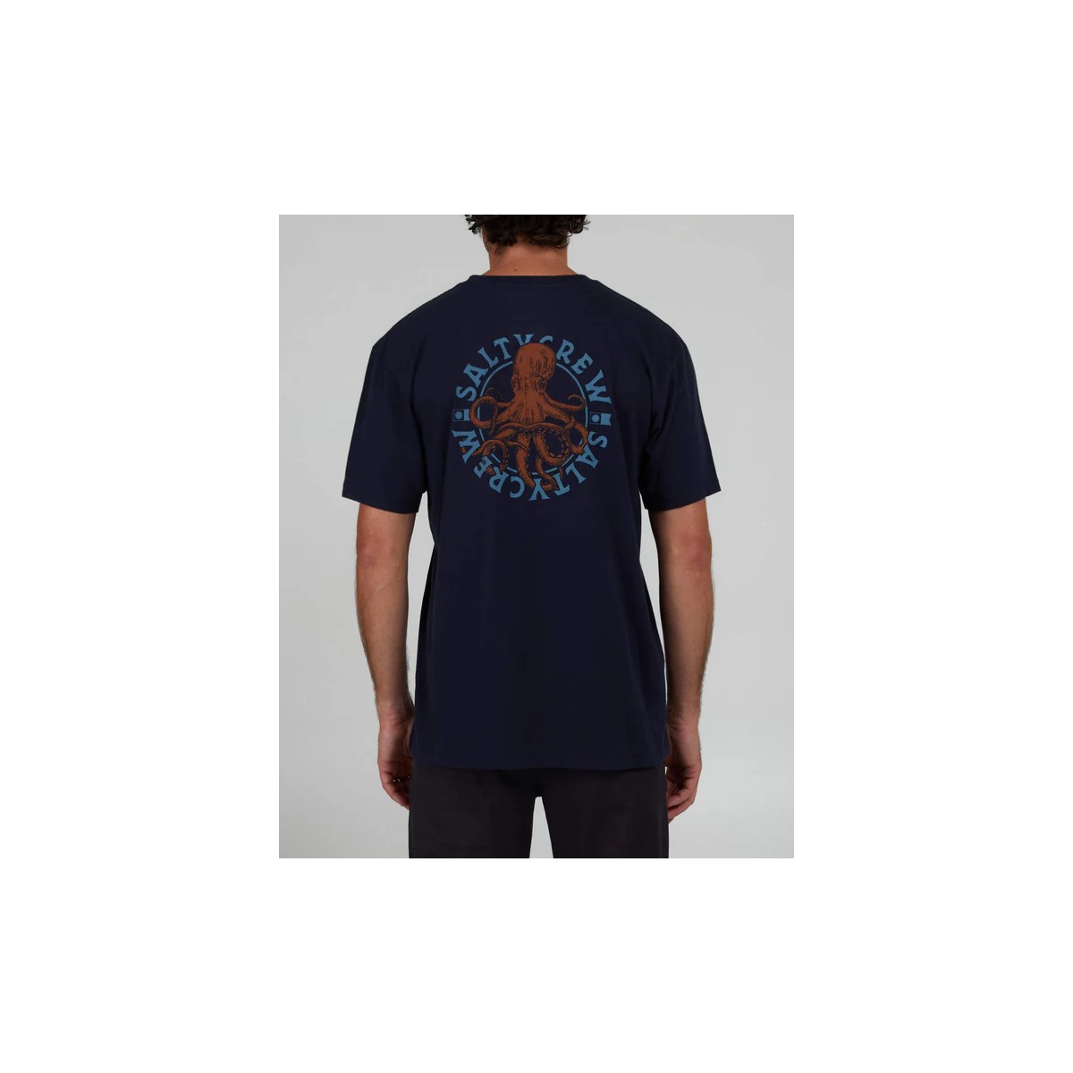 Salty Crew - T-shirt imprimé bleu marine