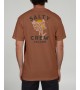 Salty Crew - T-shirt imprimé terracotta