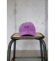 JAM - Casquette velours violette "Never ever "