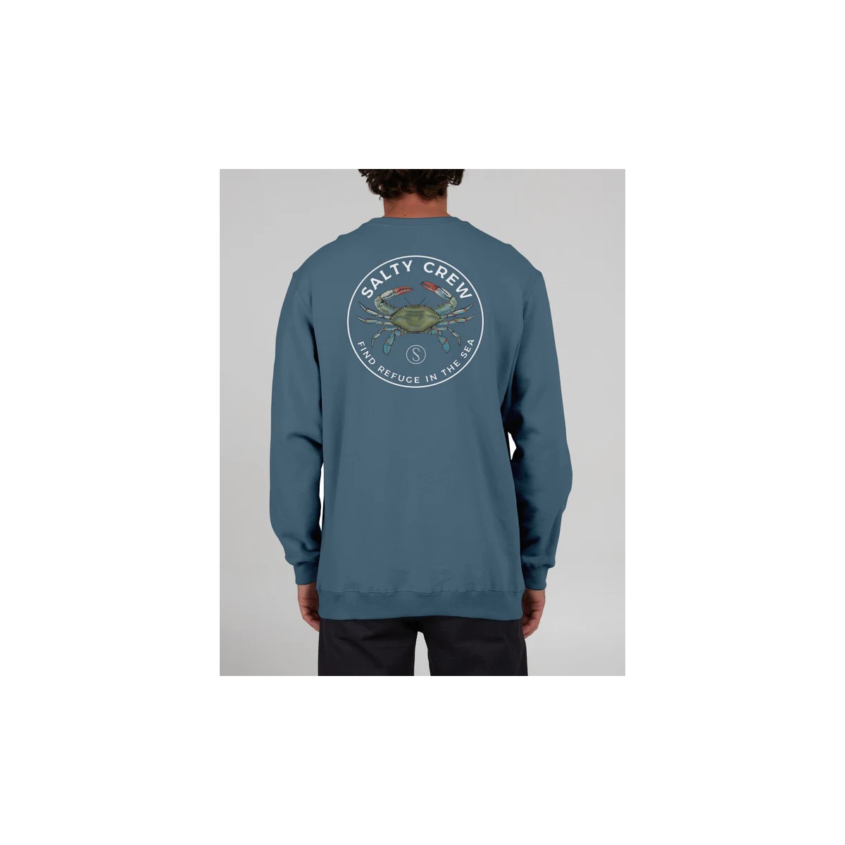 Salty Crew - Sweat bleu ardoise