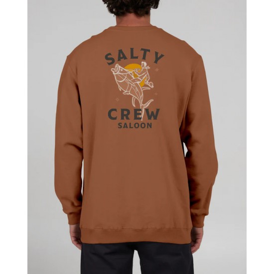 Salty Crew - Sweat terracotta