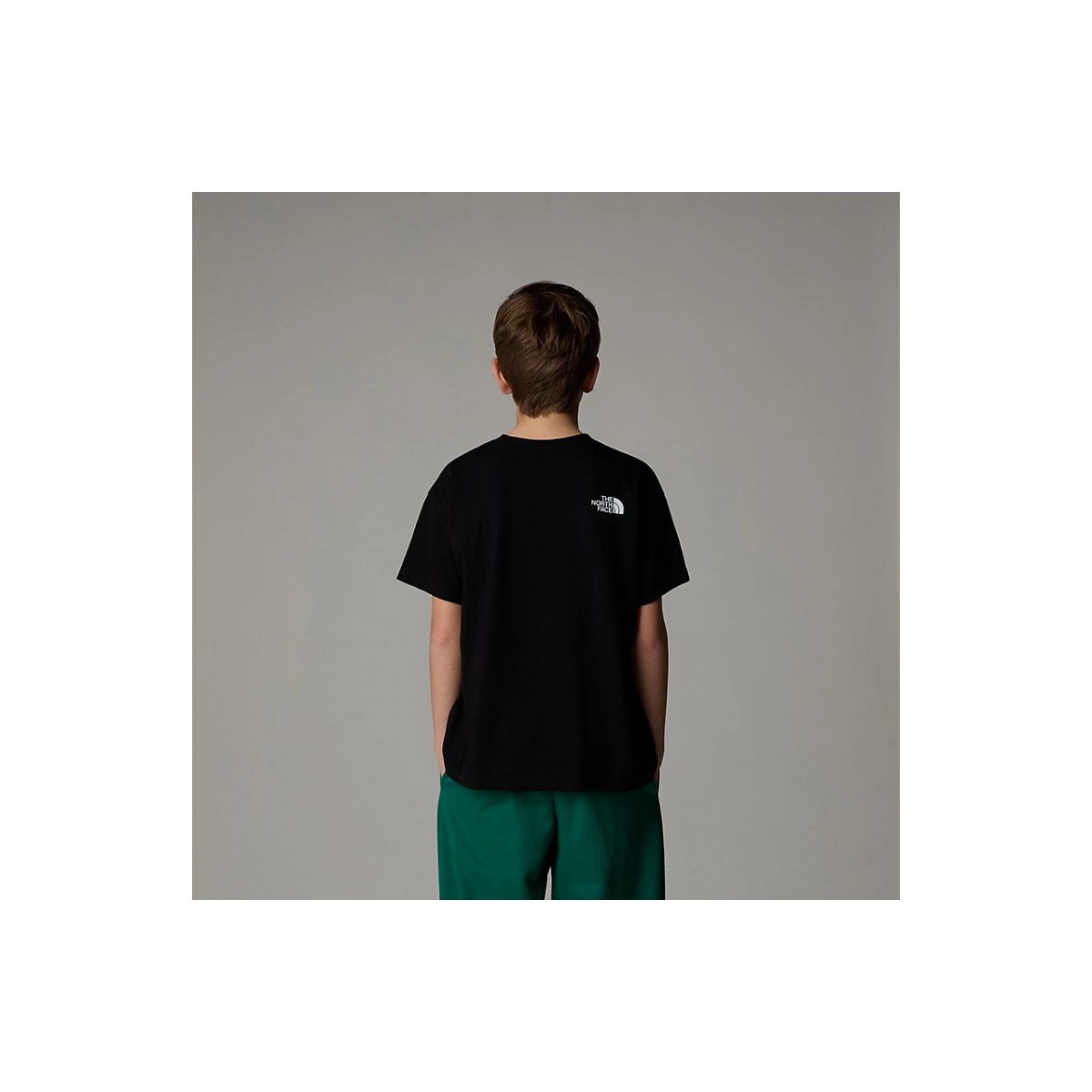 THE NORTH FACE - T-shirt unisexe enfant noir