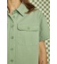 Graine Clothing - Chemise courte verte