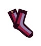 Cabaia - Chaussettes en lurex violette