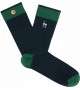 Cabaia - Chaussettes homme bleu marine