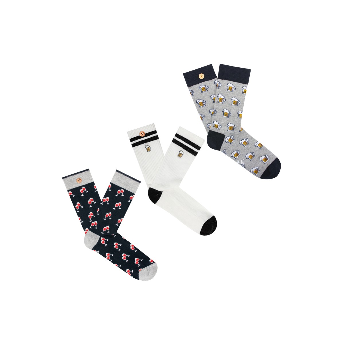 Cabaia - Pack de chaussettes homme